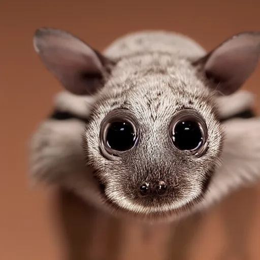 Prompt: A wide angle, studio photographic portrait of a new animal discovered by scientists. It is described as the cutest animal ever discovered.