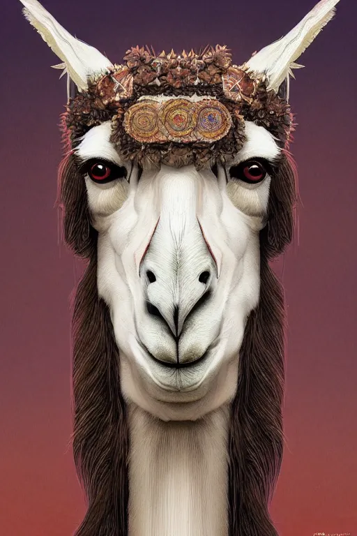 Prompt: Anthro Portrait of a Llama, Chakra Diagram, sacred geometry, detailed, intricate, elegant, highly detailed, digital painting, artstation, concept art, smooth, sharp focus, illustration, art by artgerm and greg rutkowski and alphonse mucha, daily deviation, IAMAG, masterpiece anthro portrait of a stylized llama