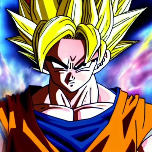 Image similar to goku ssj 7, dbz