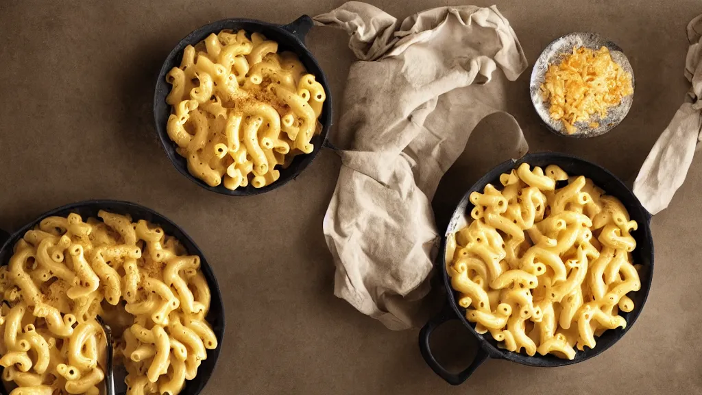 Image similar to mac and cheese vexing shape from hbo's the leftovers