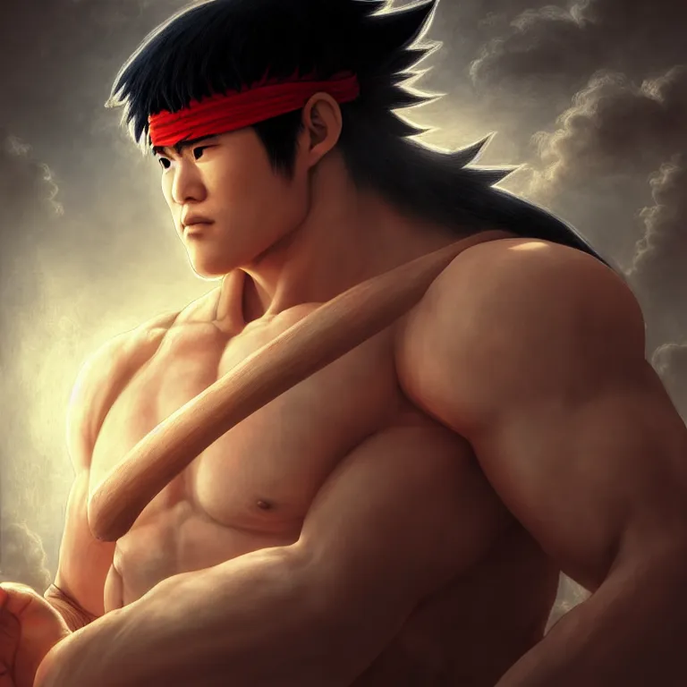 ArtStation - Ryu fanart Street Fighter