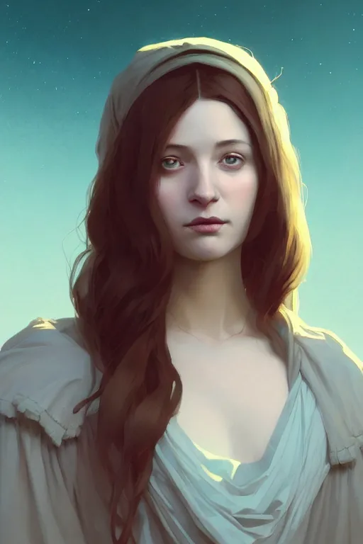 Prompt: beautiful portrait of a woman, negative no not mona lisa pose, gta v, stephen bliss, unreal engine, fantasy art by greg rutkowski, loish, rhads, ferdinand knab, makoto shinkai and lois van baarle, ilya kuvshinov, rossdraws, tom bagshaw, global illumination, radiant light, detailed and intricate environment