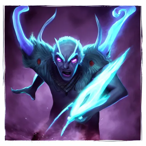 Image similar to storm spirit from dota 2,