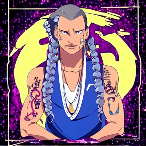 Image similar to jody highroller, as an anime character