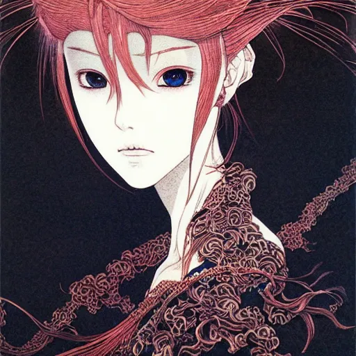 Prompt: prompt : portrait soft light painted by takato yamamoto and james jean, magical eyes, inspired by sailor moon anime, smooth face feature, intricate oil painting, high detail, sharp high detail, manga and anime