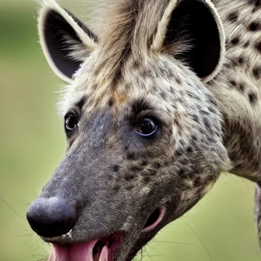 Image similar to photo of a horse hyena hybrid