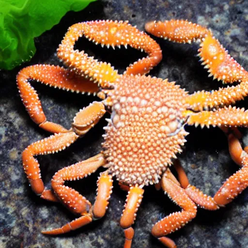 Prompt: pretzel crab