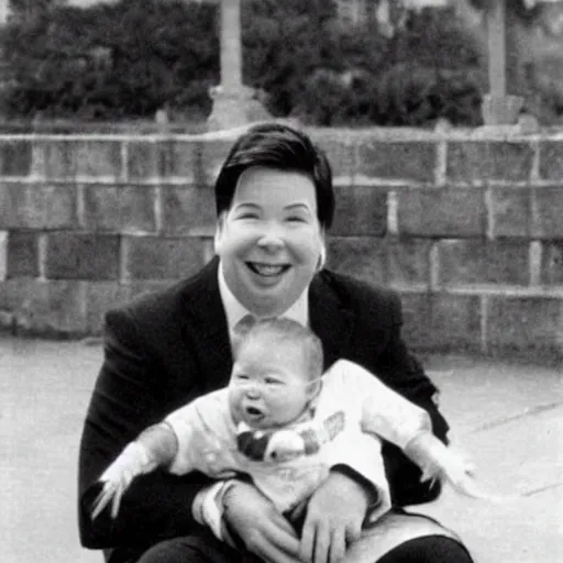 Prompt: Michael mcintyre as a baby