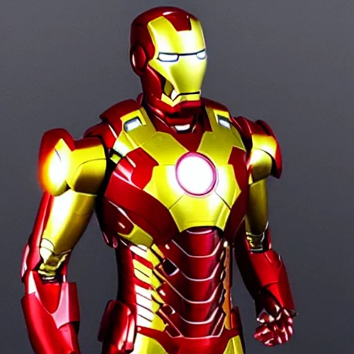 Prompt: Iron Man Gold Suit
