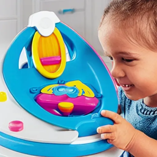 Image similar to a guillotine designed by fisher - price toys, toy, high detail product photo