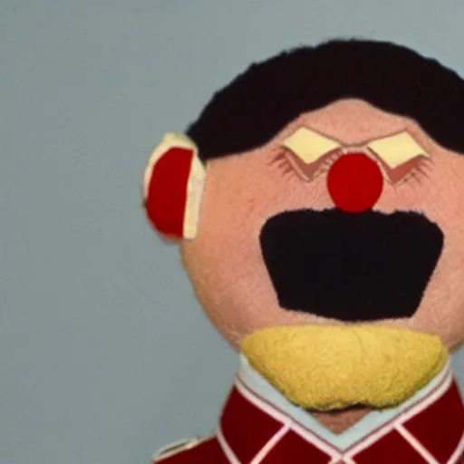 Prompt: stalin as a muppet