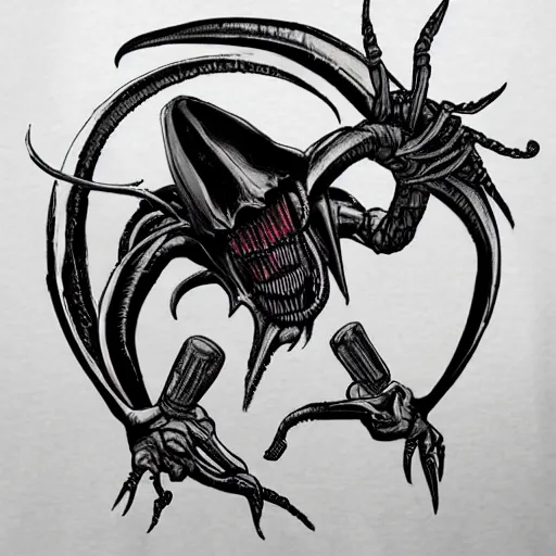 Image similar to xenomorph