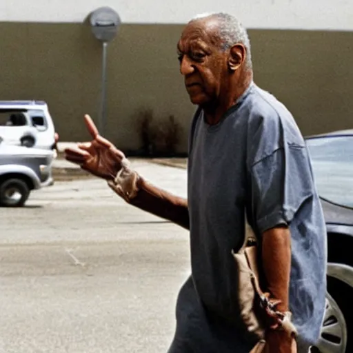 Image similar to bill cosby escaping from prison