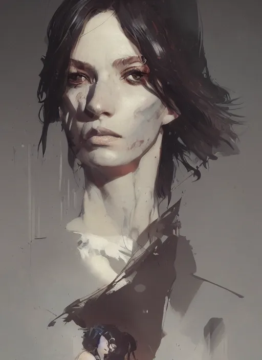 Image similar to portrait of Anna Millerstone, dramatic lighting, illustration by Greg rutkowski, yoji shinkawa, 4k, digital art, concept art, trending on artstation