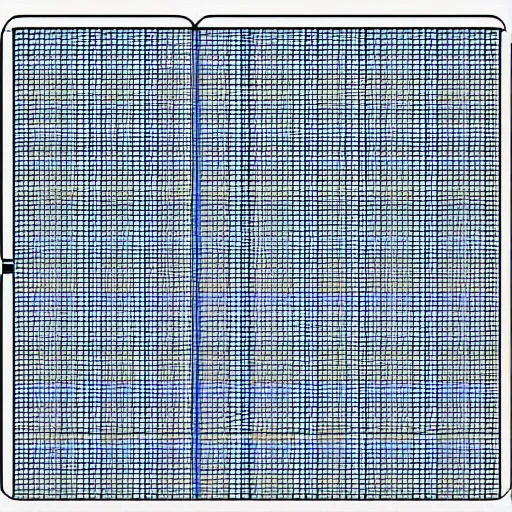 Prompt: blueprint of the machine that saves the world, blue graph paper
