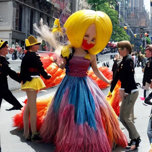 emma watson as a parade floats, new york | Stable Diffusion | OpenArt