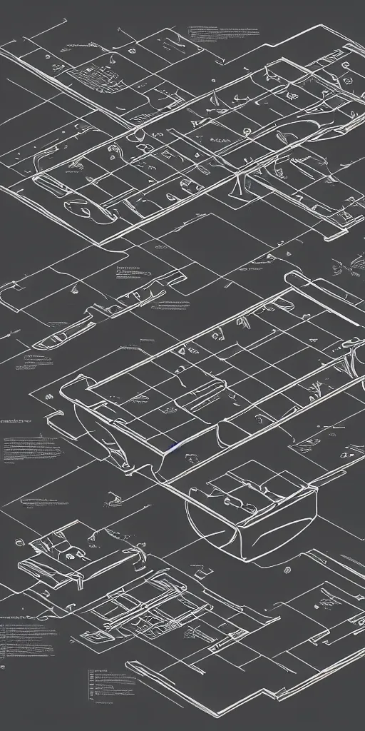 Image similar to robotic cowboy axonometric blueprint, plans, infographic, poster, westworld, year 1850