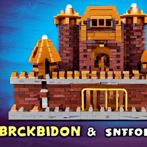 Image similar to bricktrons castle - story