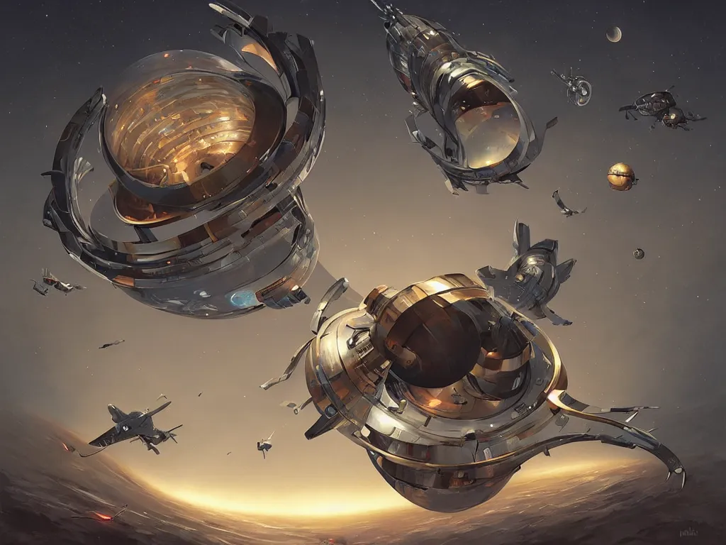 Prompt: 🚀 🪐 by alejandro burdisio and markus vogt and james paick