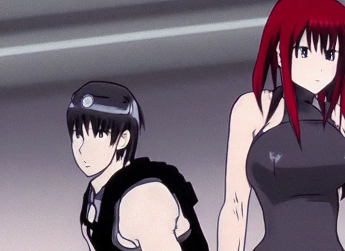 Prompt: anime still of tifa lockhart in the tv show initial d