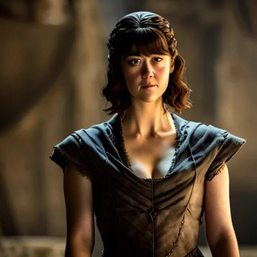 Prompt: mary elizabeth winstead in game of thrones,