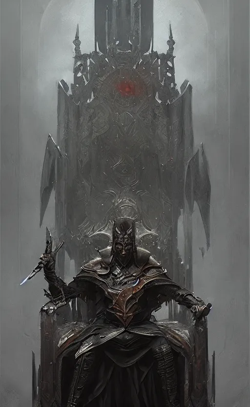 Prompt: « beautiful hyperrealistic portrait of dark lord on the throne by greg rutkowski, very detailed, trending on artstation, unreal engine »