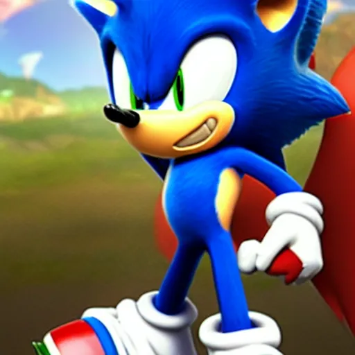 Image similar to Announcement of the new League of Legends Character: Sonic the Hedgehog