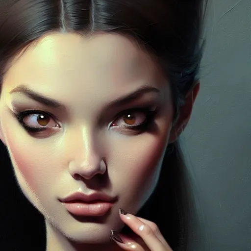 Prompt: a ( lawyer ) girl covered in chinchilla, beautiful and aesthetic, close up, discordant, dramatic pose, intricate, highly detailed, detailed face, smooth, sharp focus, specular light, occlusion shadow, rim light, artgerm, artstation, art by greg rutkowski and ilya kuvshinov, fantasy painting