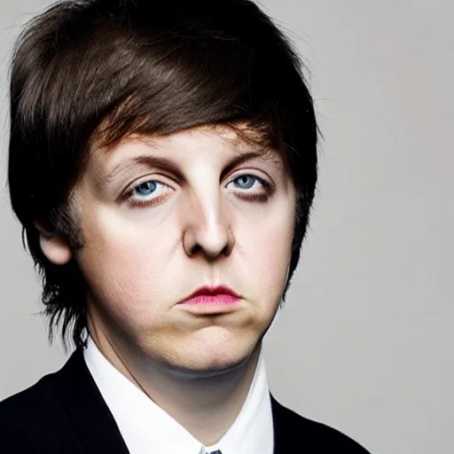 Prompt: Emo Teen Paul McCartney, 2009
