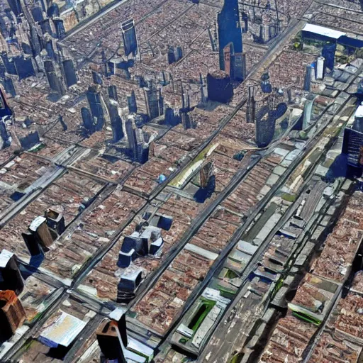 Image similar to streets of Buenos Aires, flying cars, technologic city, detailed, hd