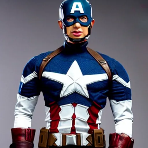 Prompt: captain america obama