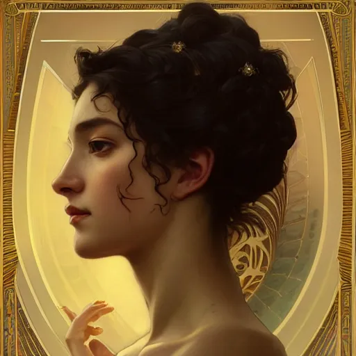 Prompt: portrait of queen, intricate, elegant, highly detailed, digital painting, artstation, concept art, smooth, sharp focus, illustration, art by artgerm and greg rutkowski and alphonse mucha and william - adolphe bouguereau