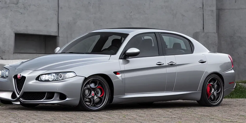 Image similar to “2000s Alfa Romeo Giulia Quadrifoglio”