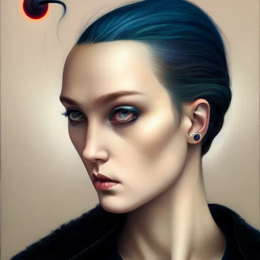 Image similar to Lofi portrait by Stanley Artgerm and Tristan Eaton and Tom Bagshaw