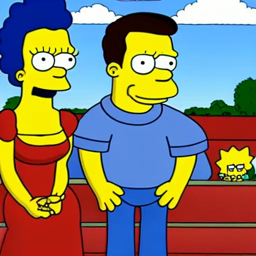 Image similar to xavi hernandez in the simpsons