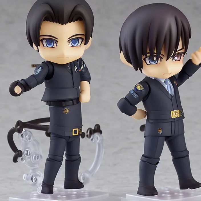 Prompt: viktor orban, an anime nendoroid of viktor orban, figurine, detailed product photo