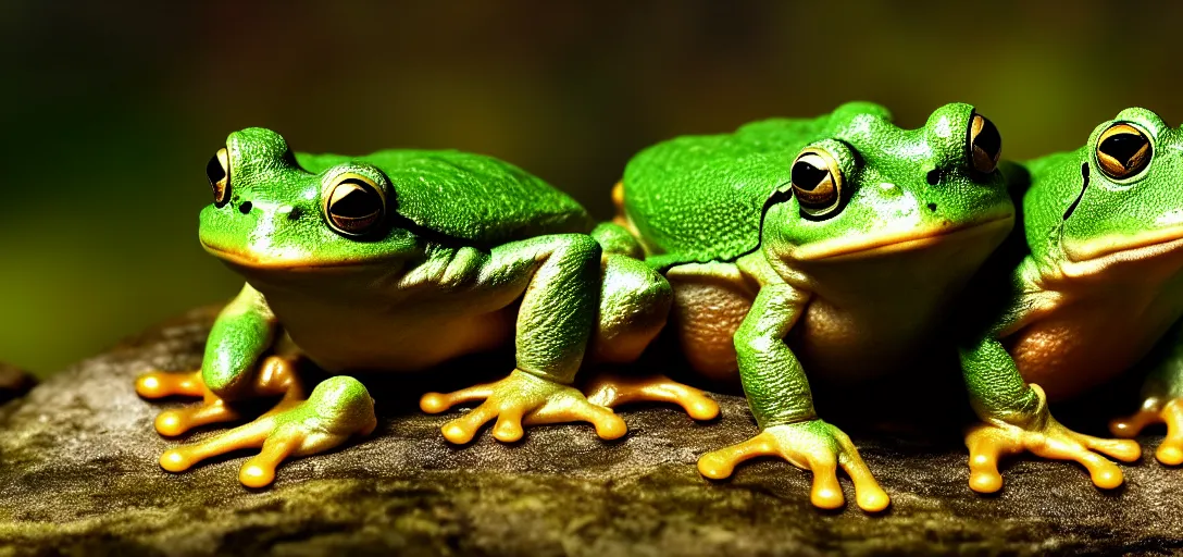 Image similar to lord of the rings with frogs, cinematic still, action shot, 8 k hdr