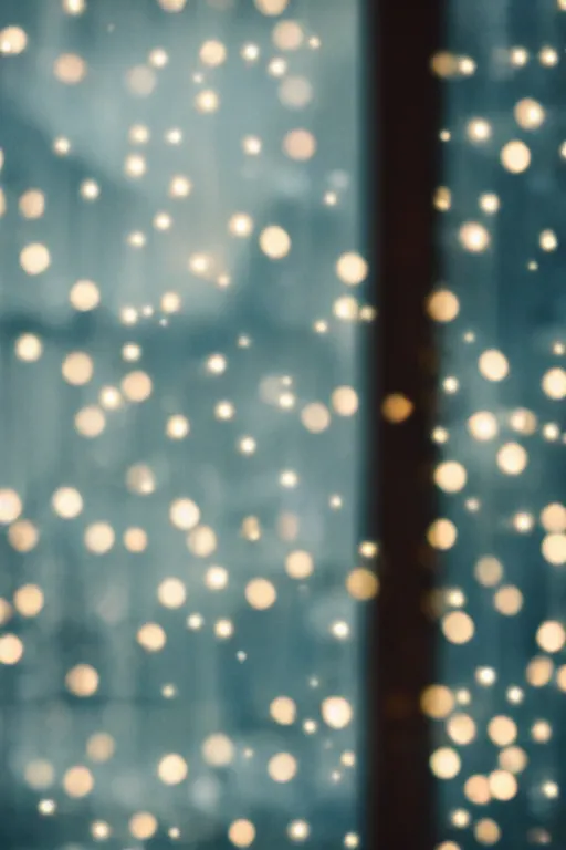 Prompt: beautiful digital HD glossy bokeh through a window paine