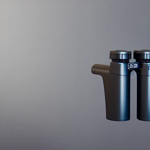 Image similar to modular item, futuristic binoculars, very realistic, studio lighting , product shot, high quality, 4k , 8k