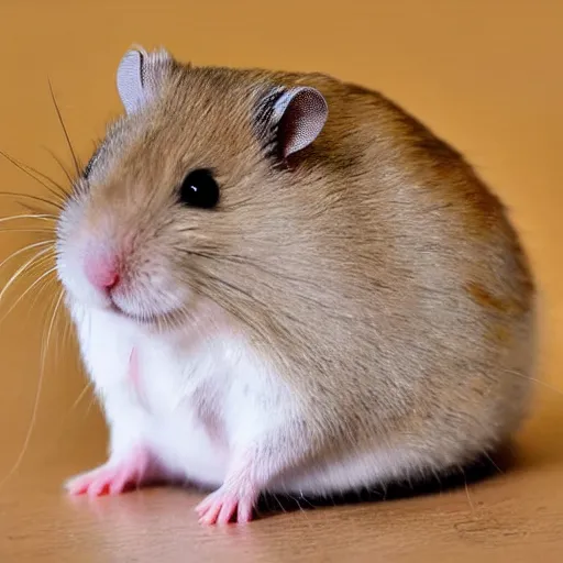 Prompt: a hamster mochi