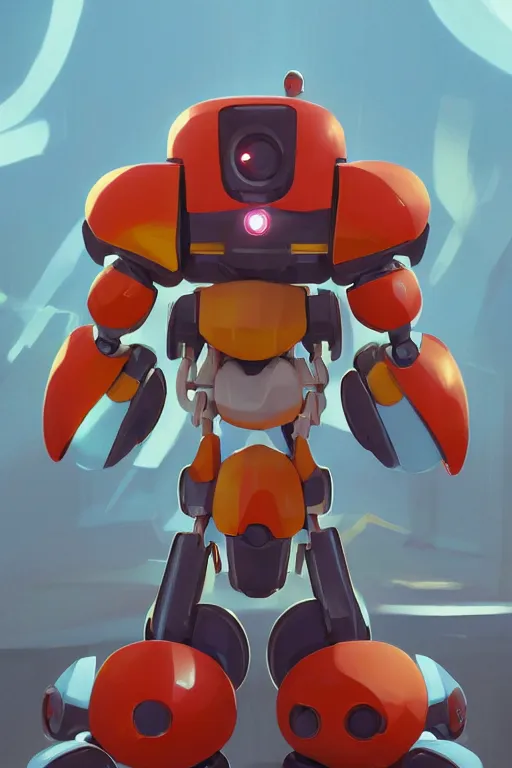 Image similar to metabots medabots medarotto medarot robot minimalist comics, behance hd by jesper ejsing, by rhads, makoto shinkai and lois van baarle, ilya kuvshinov, rossdraws global illumination ray tracing hdr radiating a glowing aura