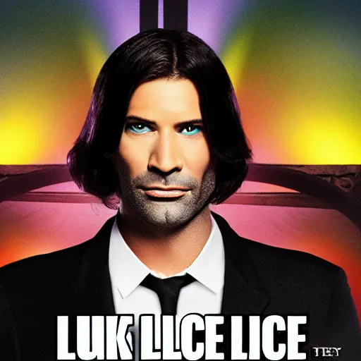 Image similar to lucifer on would i lie to you