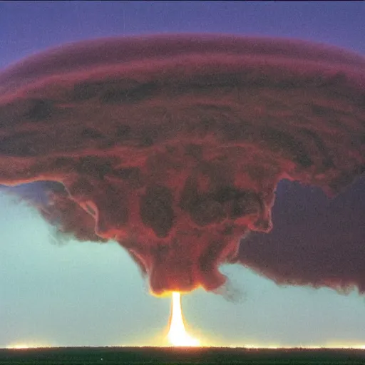 Image similar to nuclear tornado