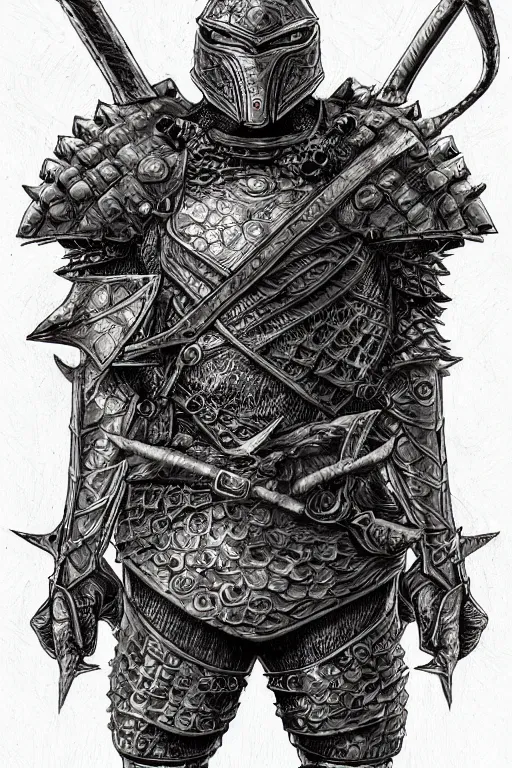 Image similar to human warrior, toad themed armour, bog, symmetrical, highly detailed, digital art, sharp focus, trending on art station, kentaro miura manga art style