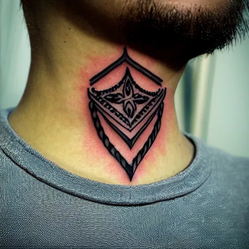 Image similar to neck tattoo, needle, ink, tattoo photo