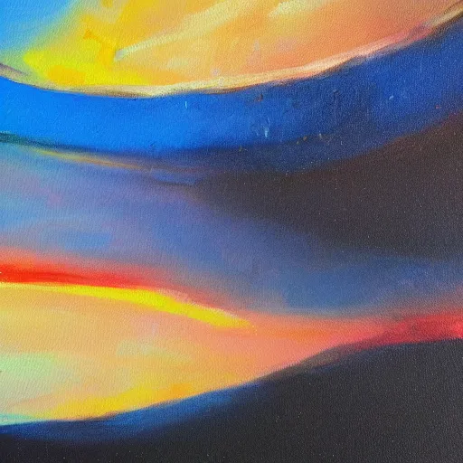 Image similar to a painting of god