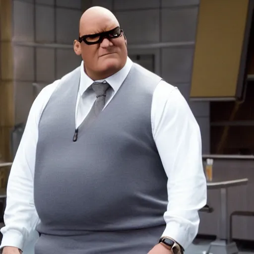 Prompt: Will Smith starring as Peter Griffin in the movie the avengers