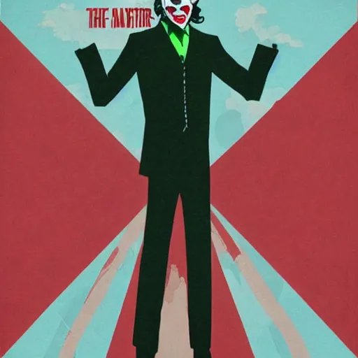 Prompt: joker as film poster