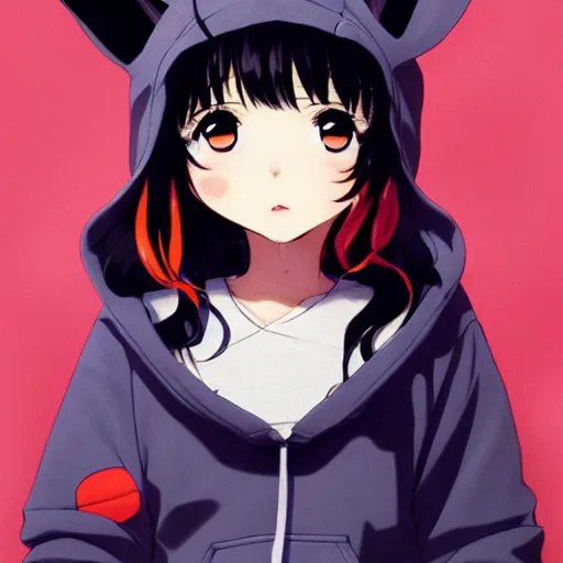 Cute Anime Cat Girl Box Paper Stock Illustration 1636927024 | Shutterstock