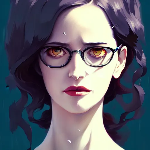 Prompt: eva green, portrait shinkai makoto studio ghibli studio key hideaki anno sakimichan stanley artgerm lau rossdraws james jean marc simonetti elegant highly detailed digital painting artstation pixiv